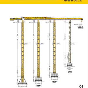 Liebherr 150 EC-B8 Litronic Turmdrehkran