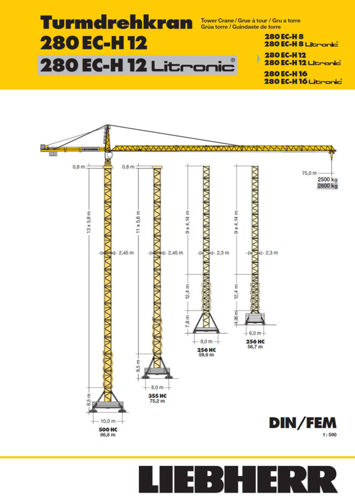 Liebherr 280 EC-H12 Litronic